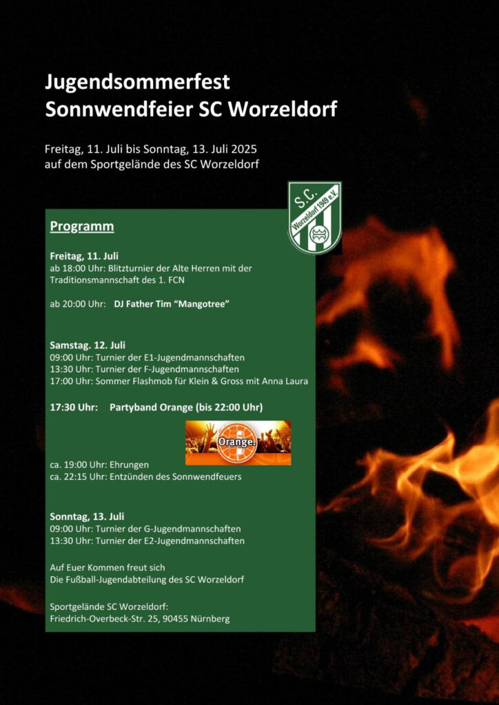 Plakat Jugensommerfest 2025