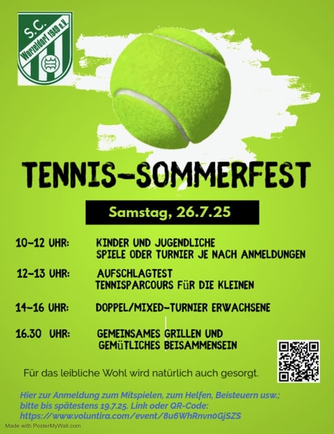 tennis sommerfest