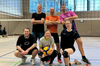 Mannschaft Mosaik scw volleyball