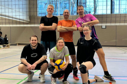 Mannschaft Mosaik scw volleyball